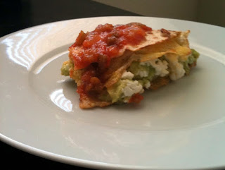 egg and avocado quesadilla