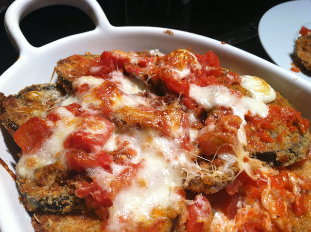 vegetarian eggplant parmesan