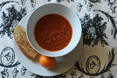 tomato pesto soup