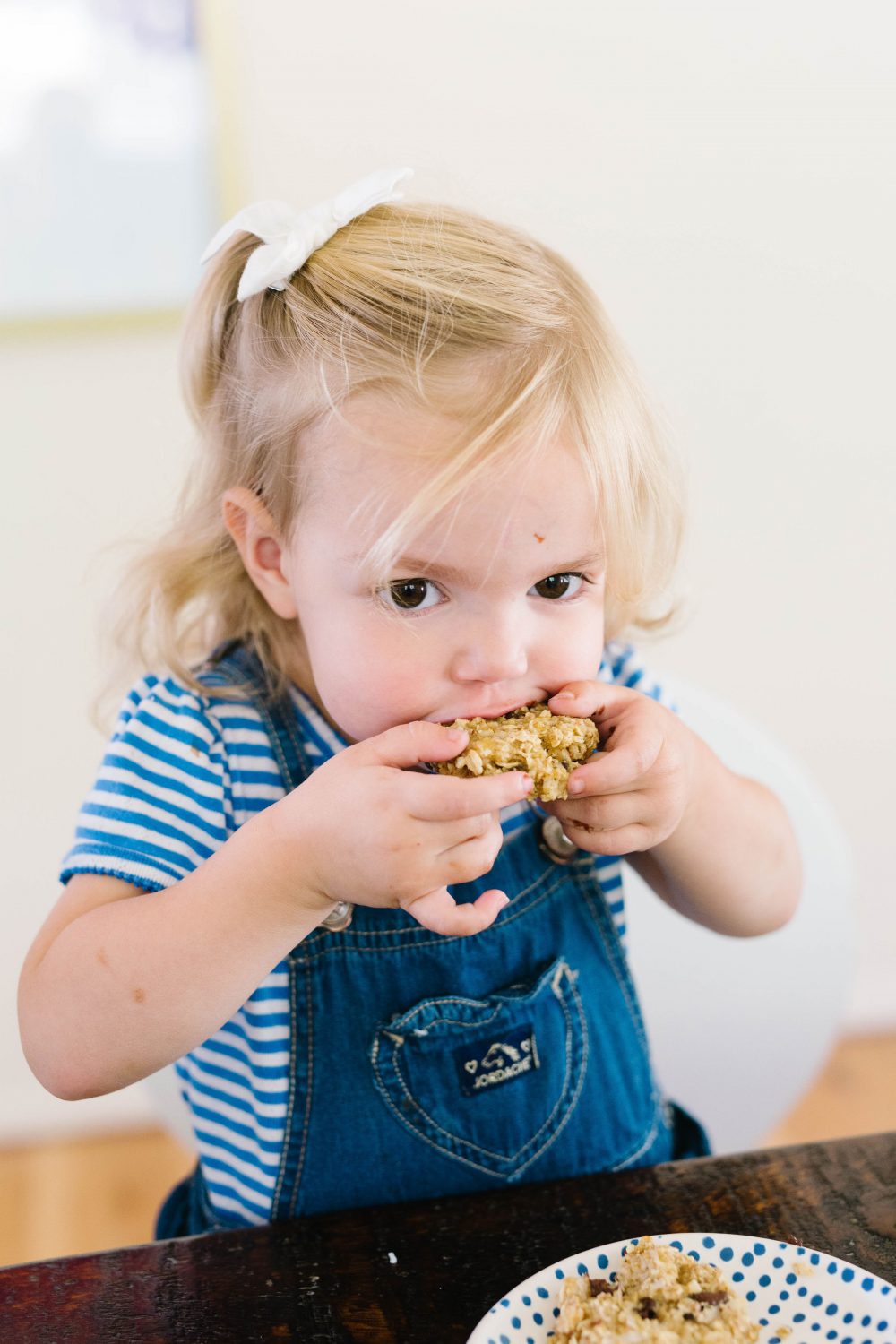 healthy banana cookies