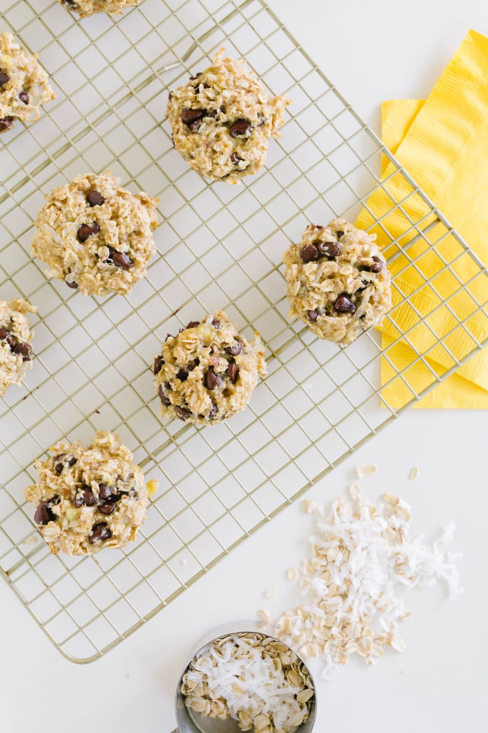 healthy banana cookies