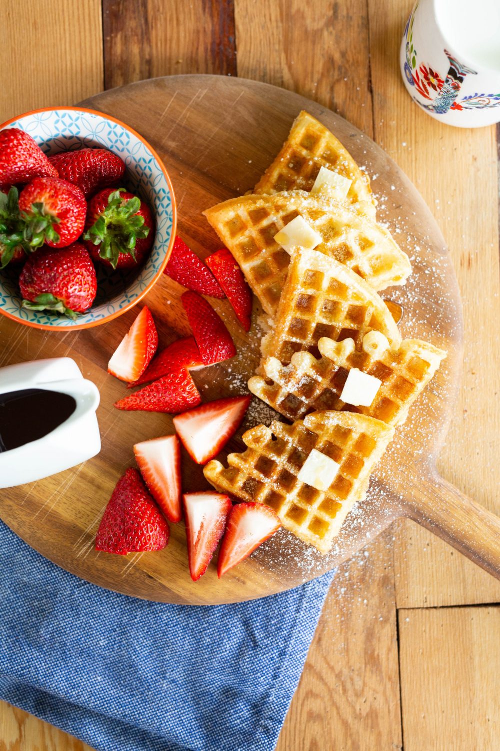 Homemade Belgian Waffles - Heather's Homemade Kitchen