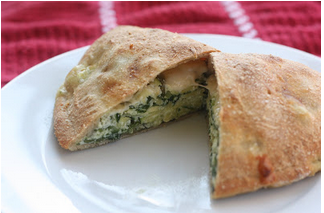 vegetarian calzone recipe