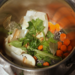 homemade vegetable broth