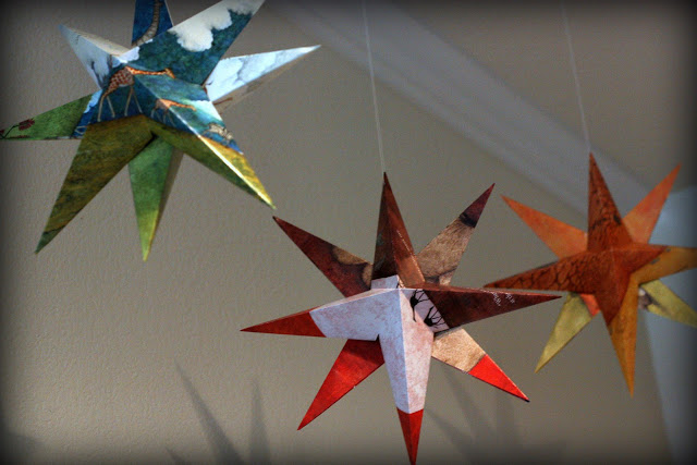 how to make paper stars