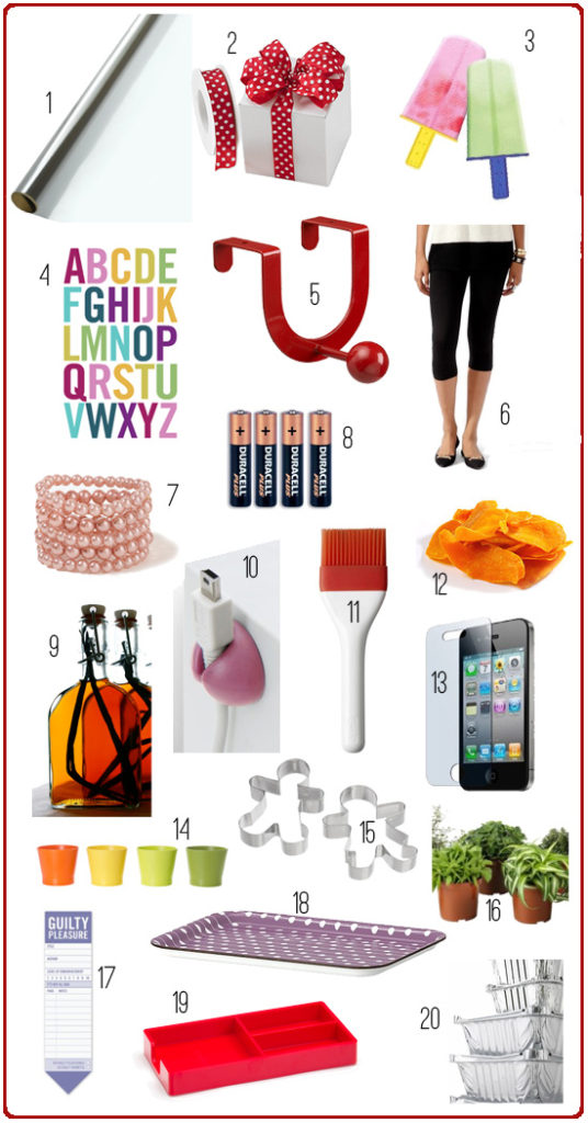 The $5 (or less!) Gift Guide - 2013 Edition - Everyday Reading