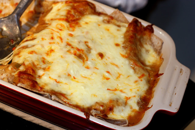 butternut squash enchiladas