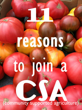 11 Reasons to Join a CSA