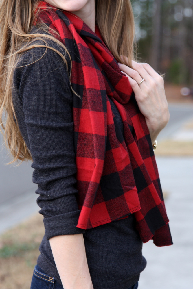 Buffalo check hot sale scarf