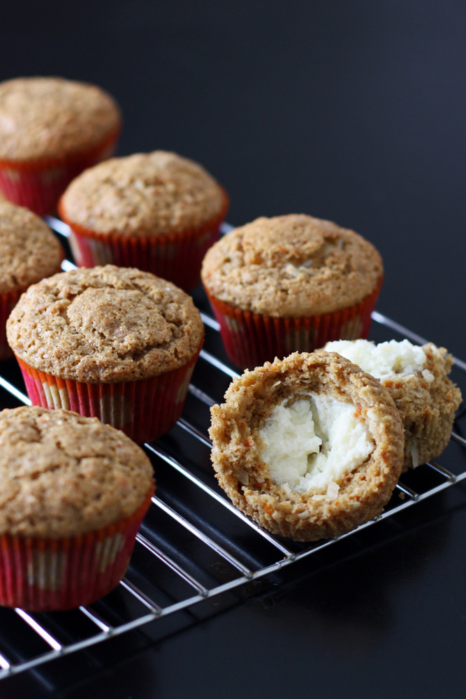 Inside Out Carrot Cake Muffins - Everyday Reading