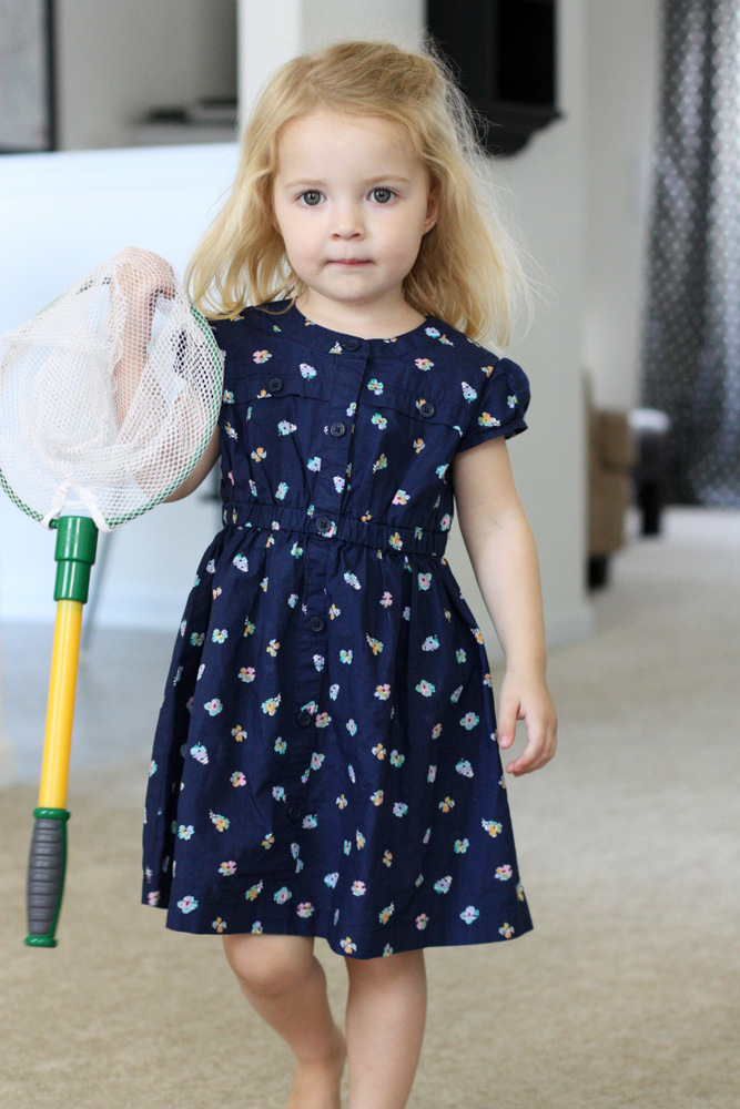 Old navy button top down dress