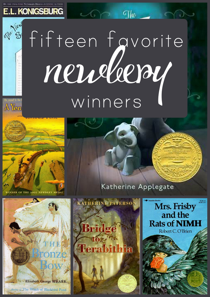 my-favorite-newbery-winners-15-newbery-medal-titles-everyday-reading