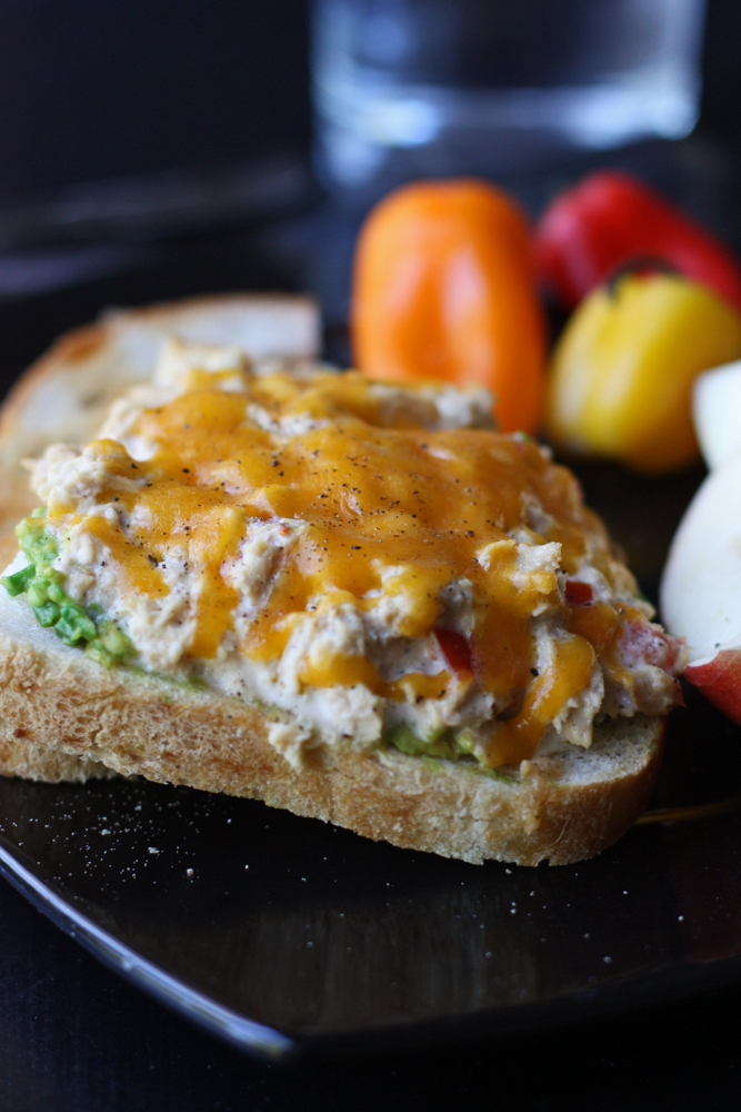 Avocado Tuna Melt Sandwich: My favorite tuna melt recipe