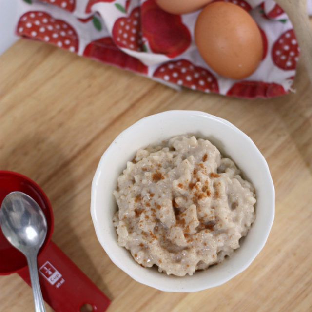 Easy Rice Pudding - Everyday Reading