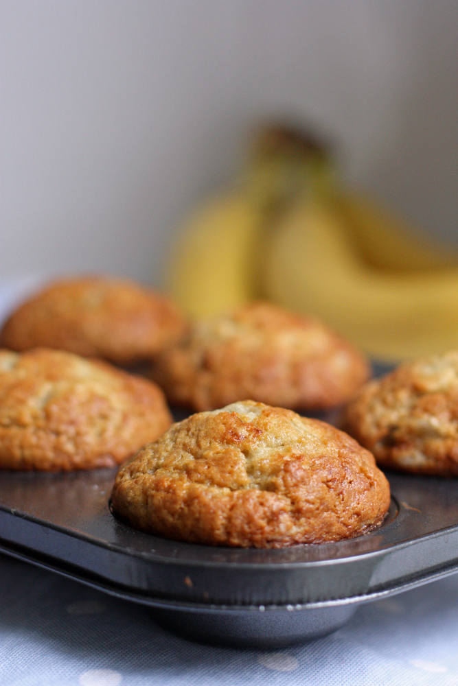 moist banana muffins easy