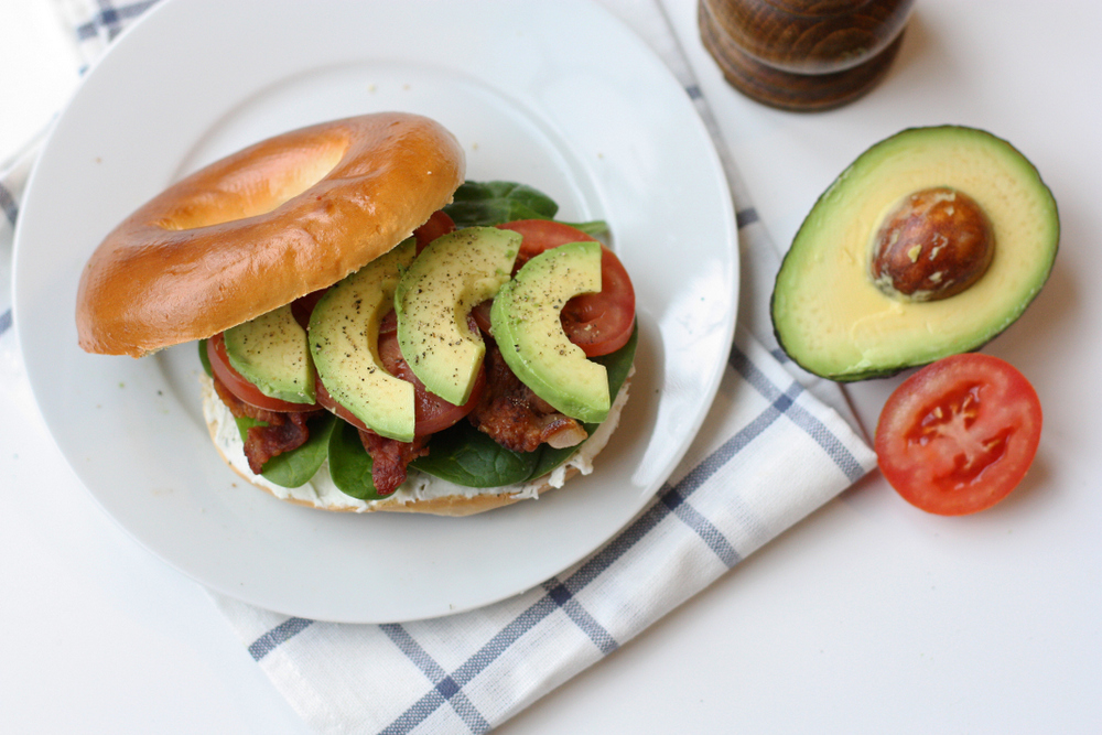 avocado bagel