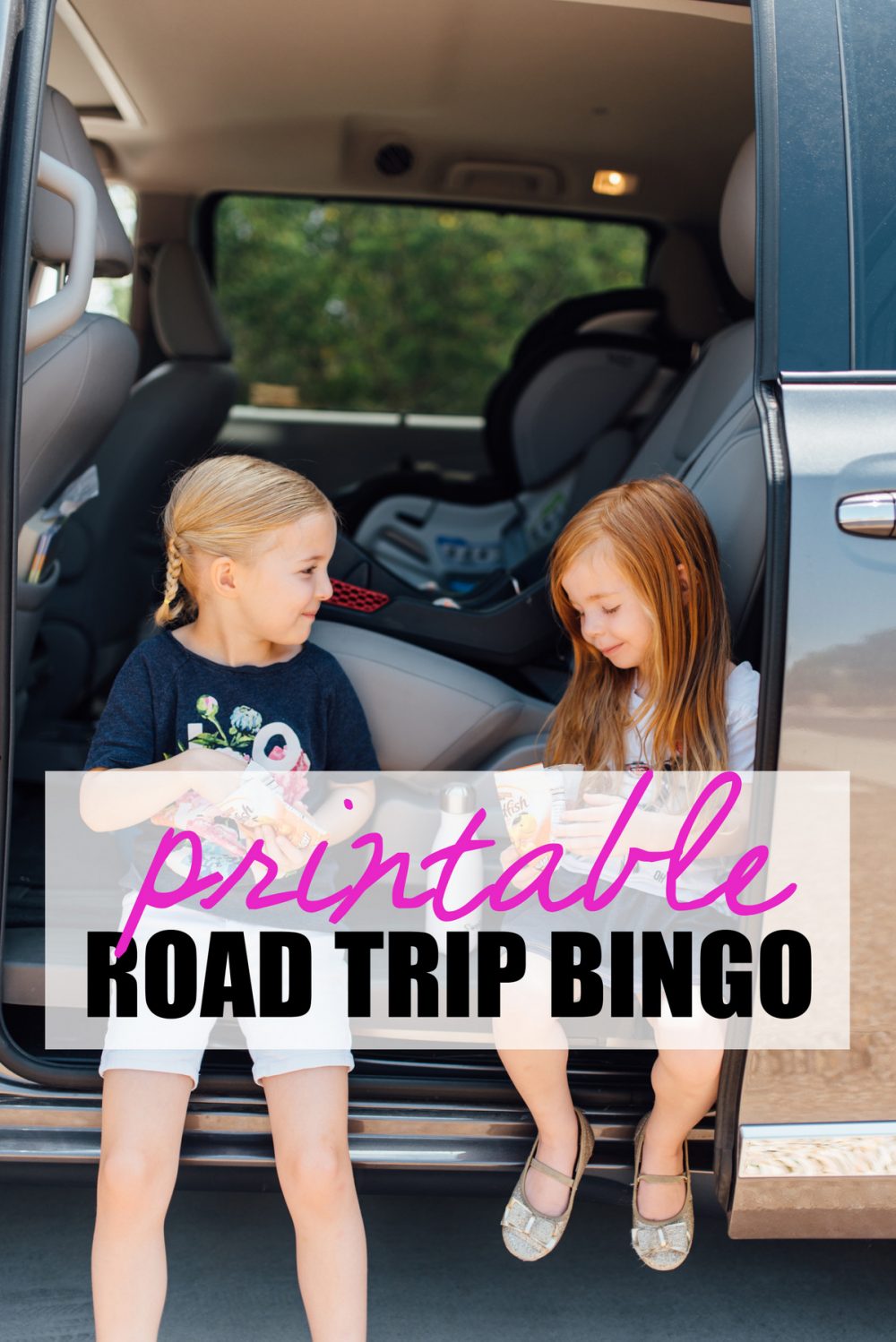 Road Trip Bingo Road Trip Games for Kids & Families 20 Unique Cards  Vacation Games 