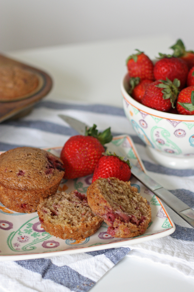 fresh strawberry muffins recipe