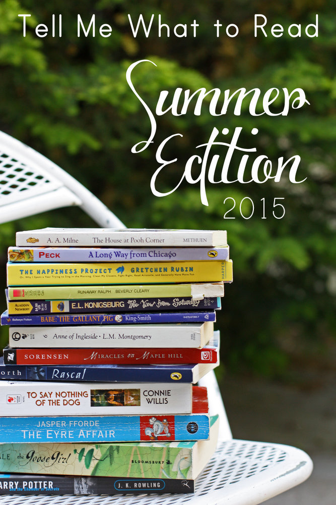 Great suggestions for summer reading. You'll definitely find something to love here!