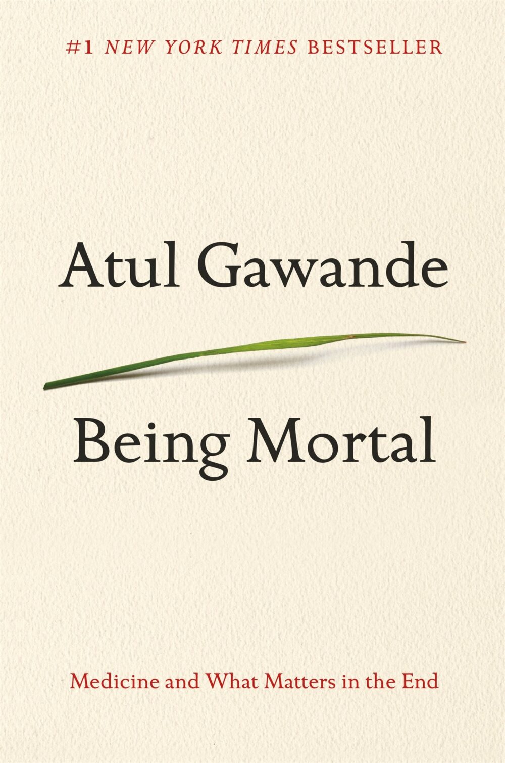 Being Mortal Book Cover