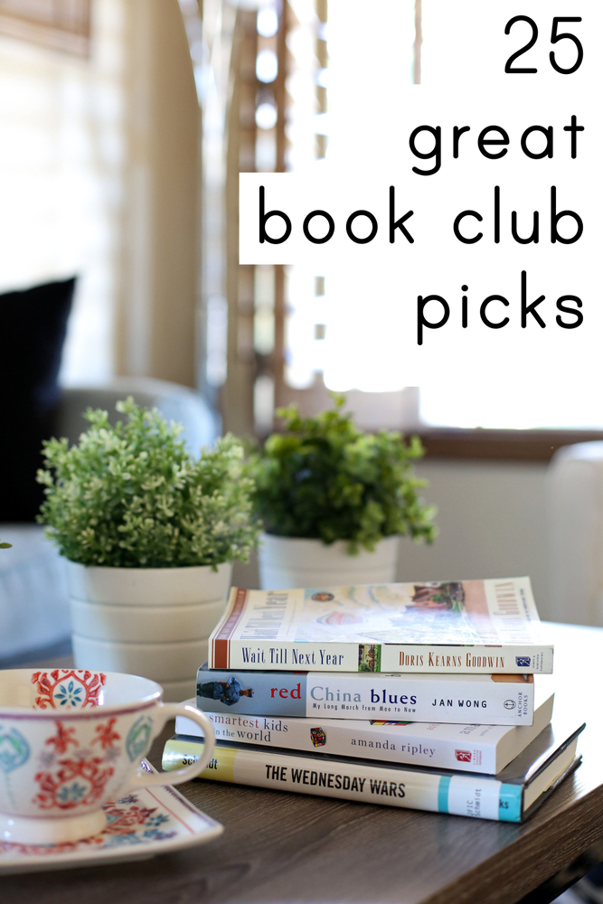 Wondering what books are worth picking for a book club? These 25 are all sure to spark lively discussion!