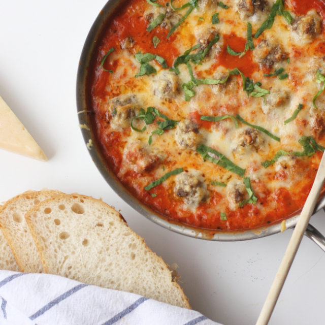 Oven Baked Meatballs in Tomato Cream Sauce Everyday Reading