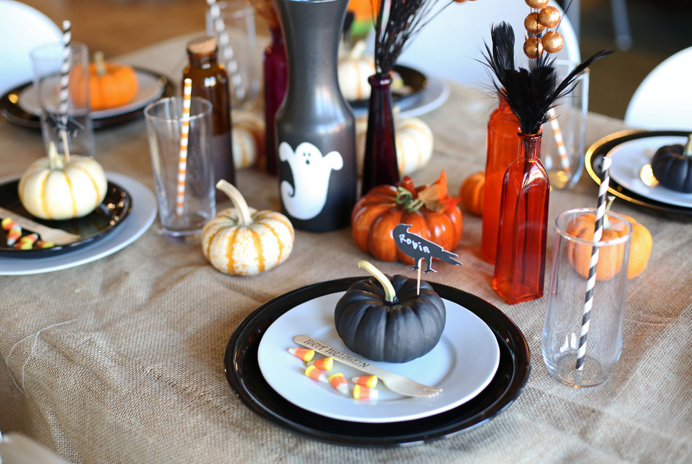 Easy and Classy Halloween  Table  Decorations  Everyday Reading