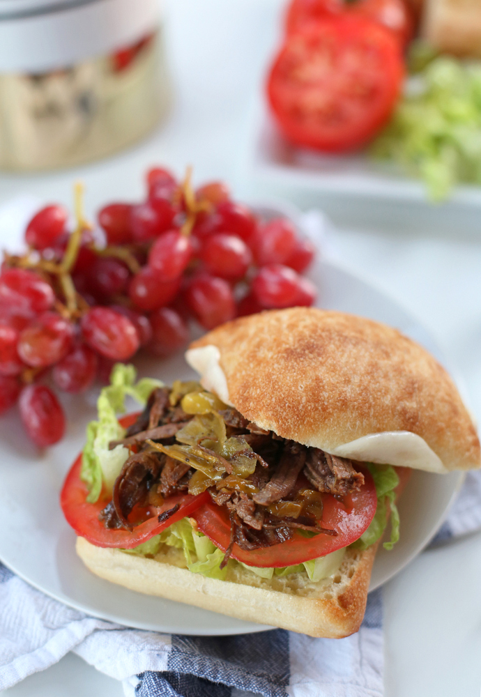 Pie Iron Crockpot Beef Sandwiches: A Camping Leftover Meal - Frugal  Campasaurus