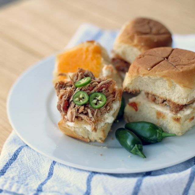 Jalapeño Popper SlowCooker Sliders Everyday Reading