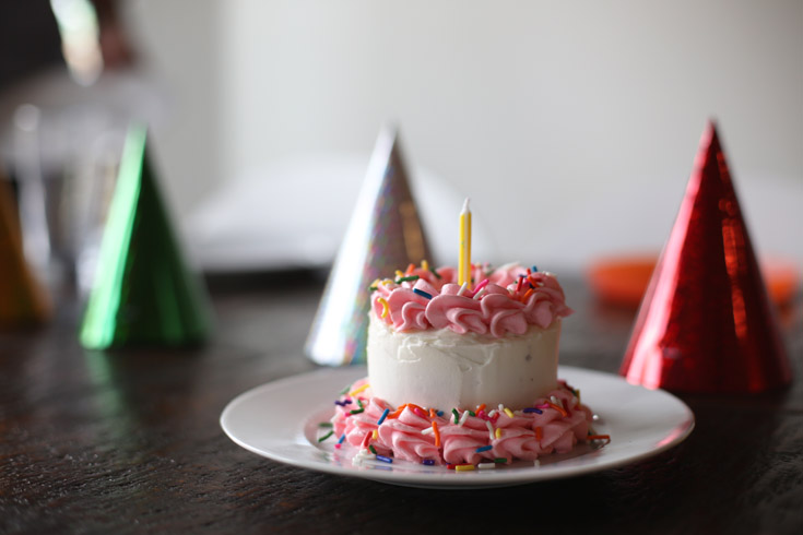 How to make a smash cake for a first birthday