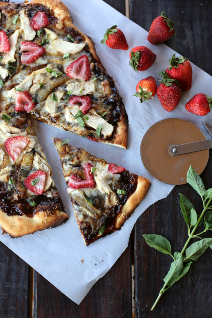 strawberry on pizza
