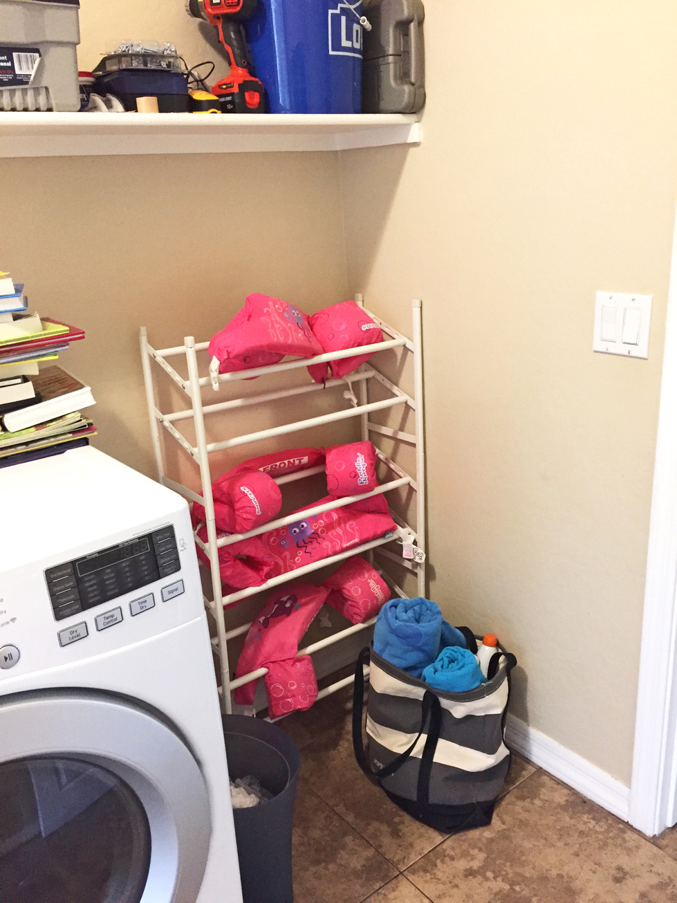 Update a totally boring laundry room
