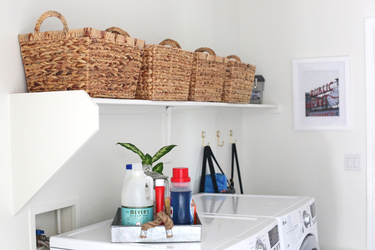 Update a totally boring laundry room