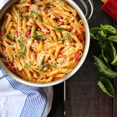 One pot pasta that the whole family will love!