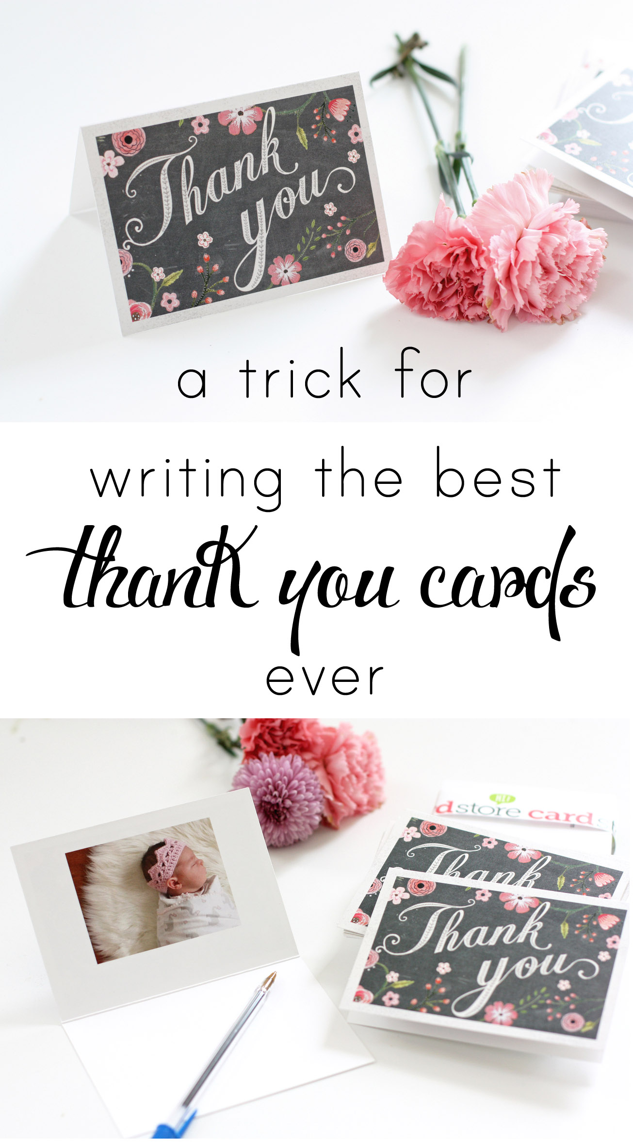 what to write in a thank you note