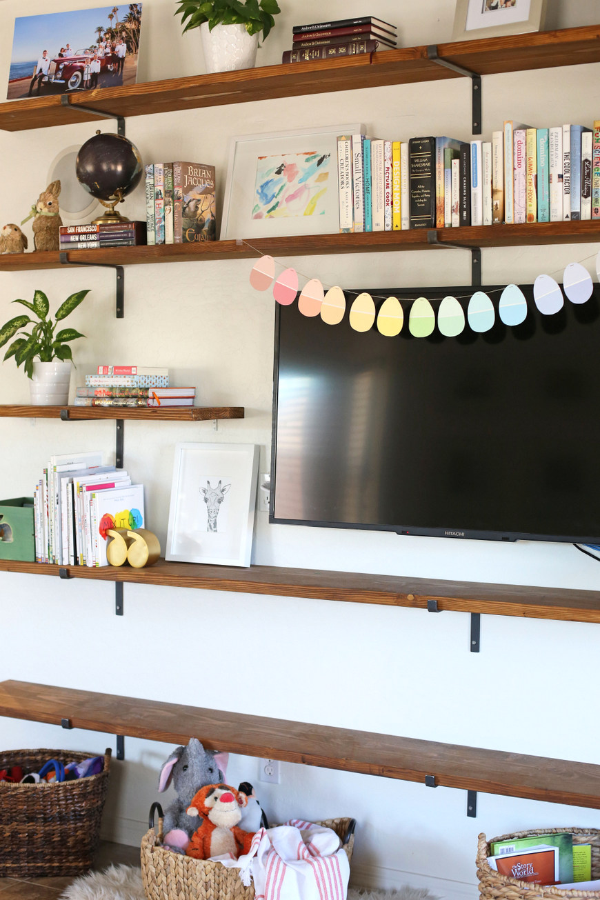 diy room shelves