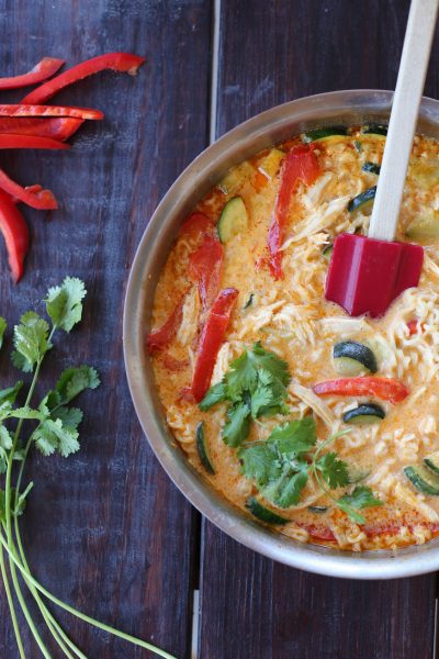 Delicious thai noodles made in one pot!