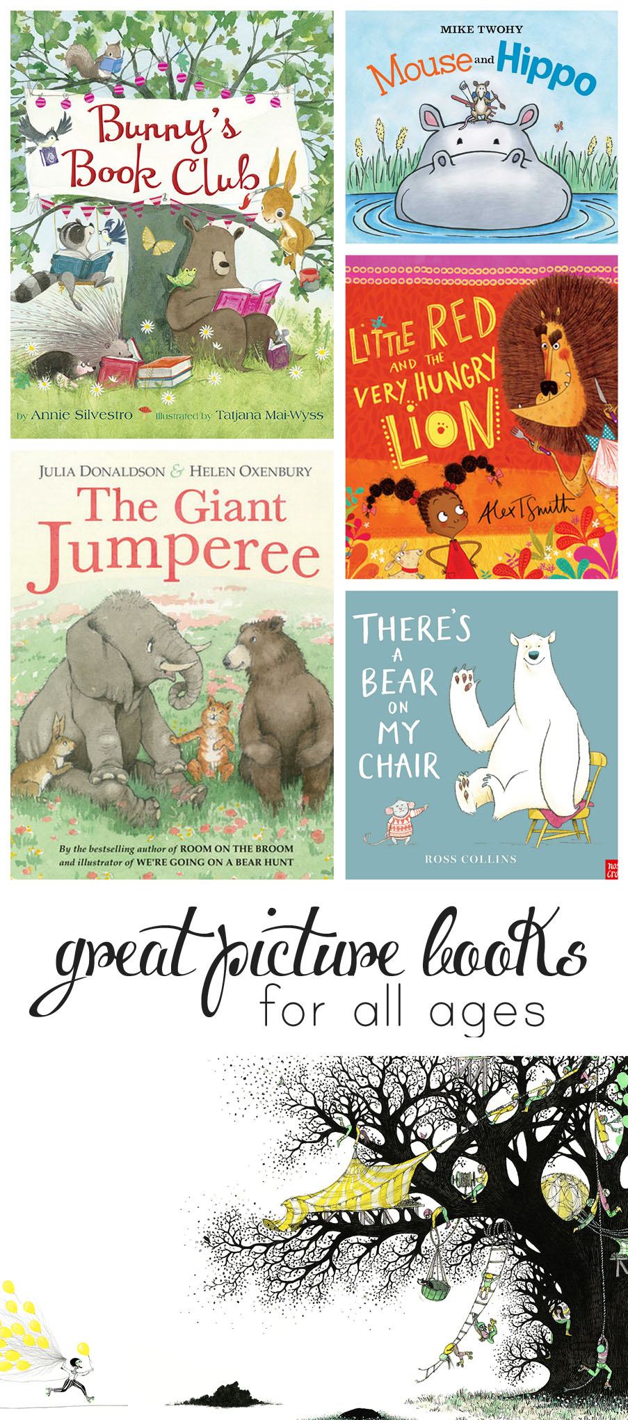 Picture books selected by a mom and librarian