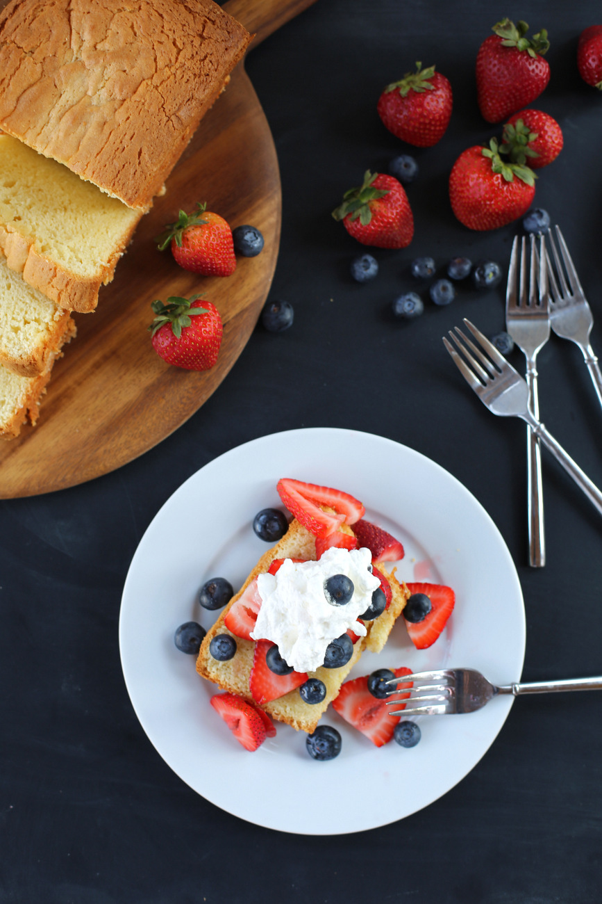 cream cheese pound cake