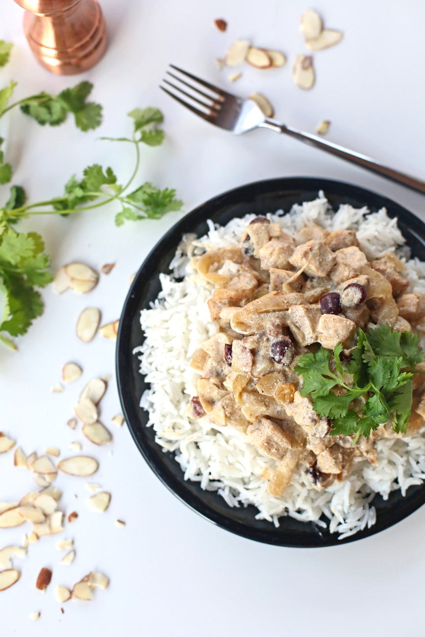 almond curry chicken recipe