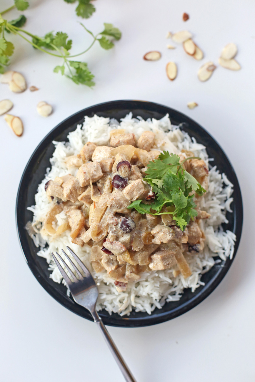 almond curry chicken recipe