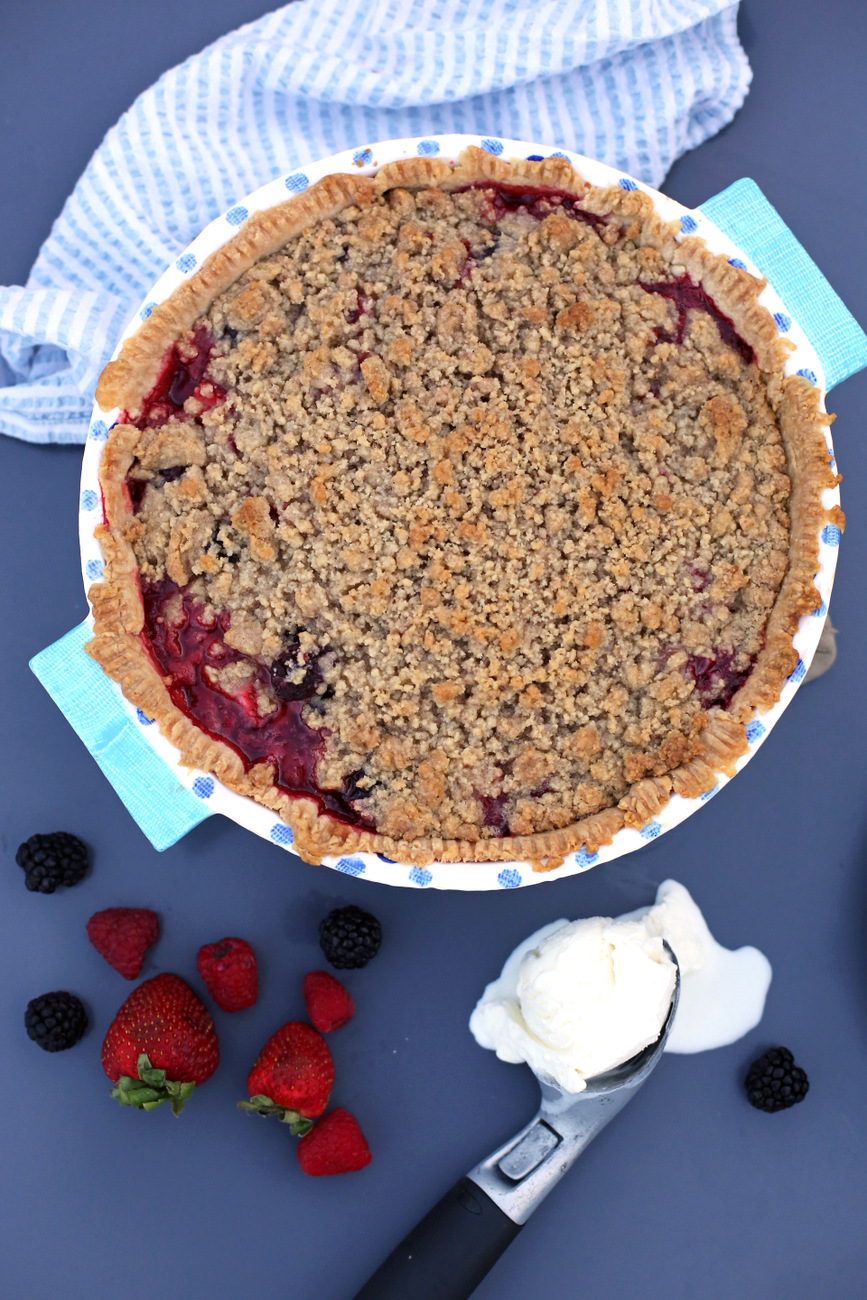 crumble pie