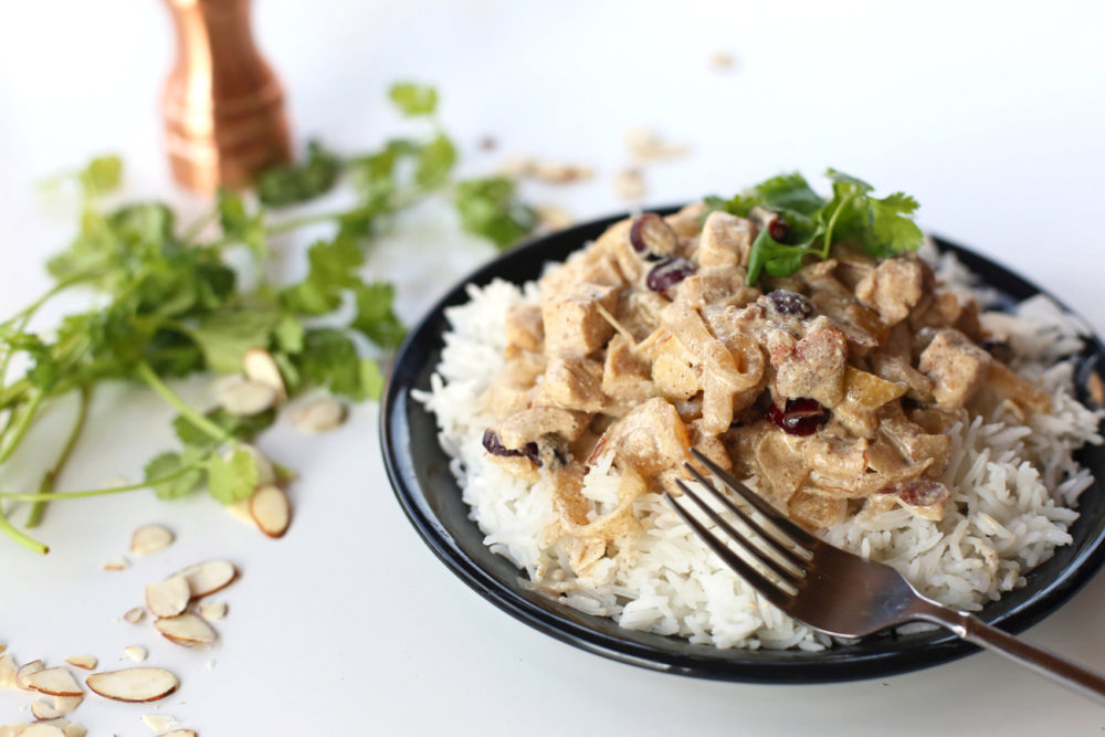 almond curry chicken recipe