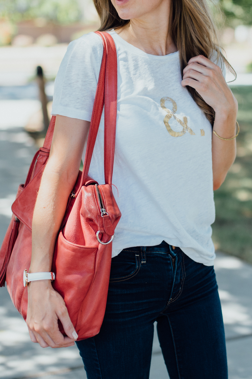 Perfect jeans and a tee momiform