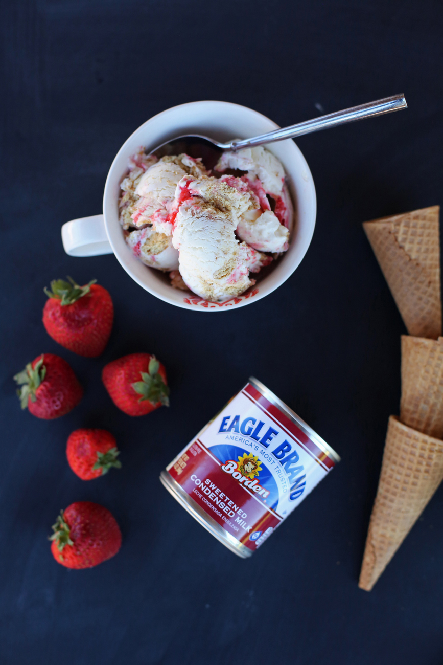 Strawberry Cheesecake Ice Cream - Everyday Reading