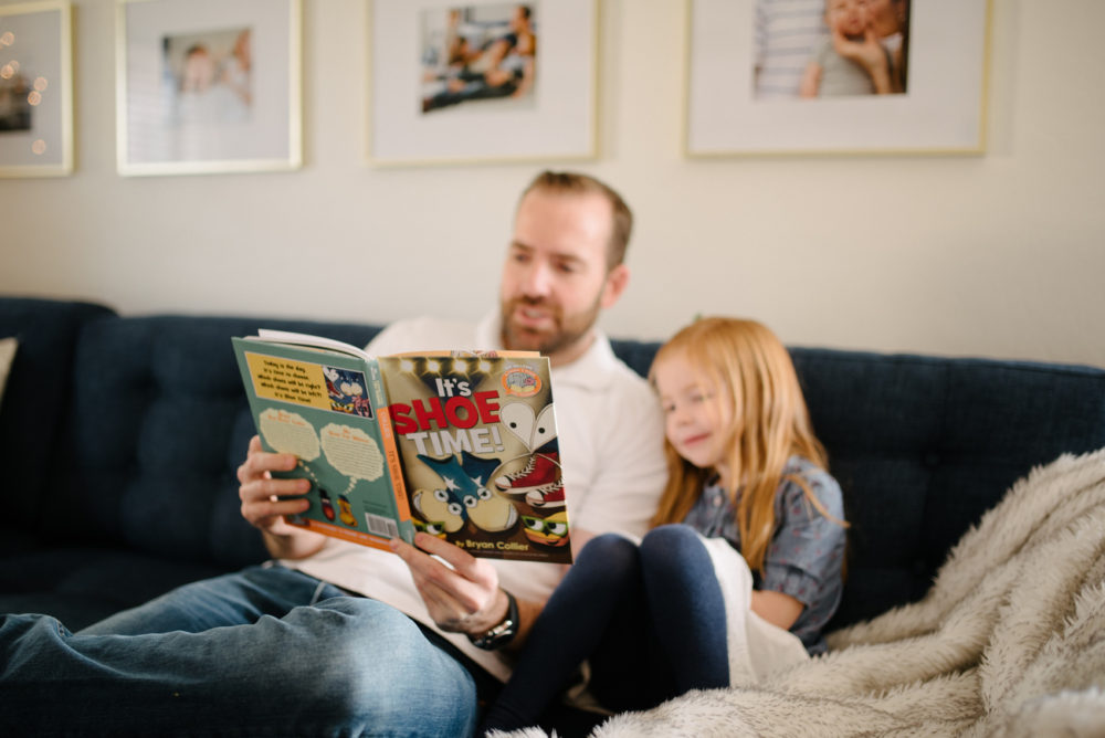 dads encourage reading