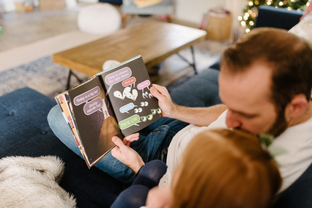 Six easy ways that dads encourage reading in their children and help develop a family culture around books and reading for everyone