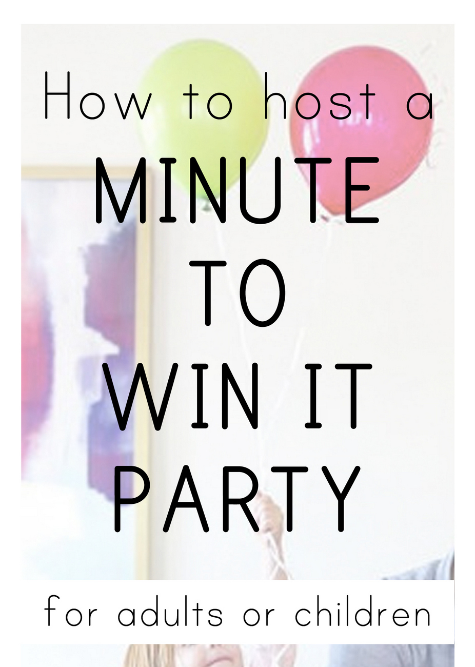 minute to win it printable chart