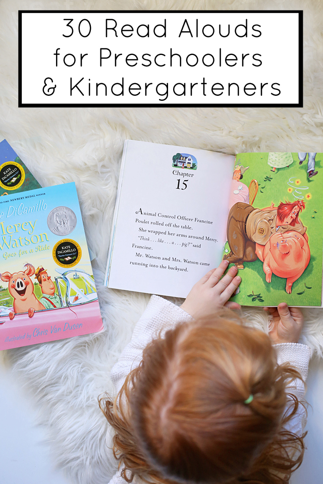 30 Chapter Books to Read Aloud to Preschoolers - Everyday Reading