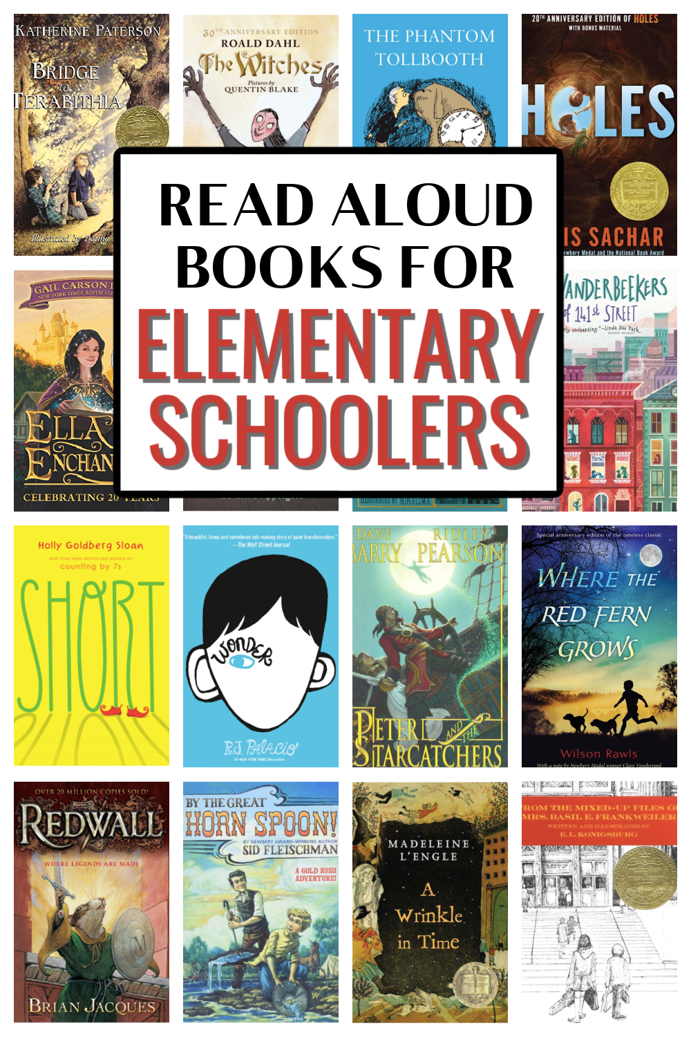35 Fantastic Read Aloud Books for Elementary Schoolers